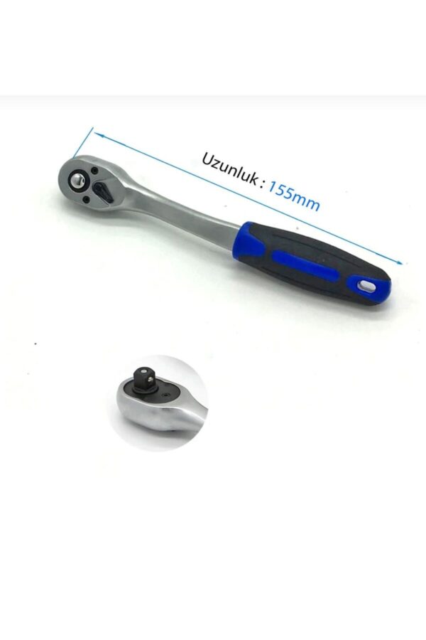 YOFE 1/4 Cırcır Kolu 150 Mm 72 Diş